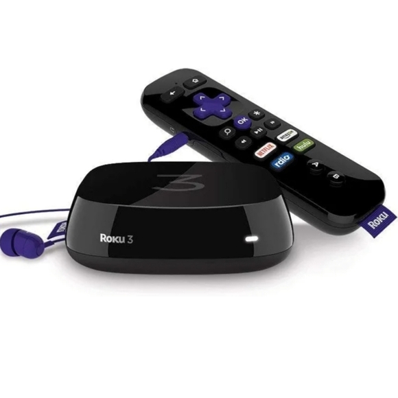 Roku 3 Streaming Device with Dual-Band Wireless,Media Player w Voice Search - Picture 2 of 16